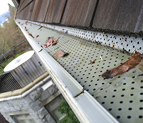 Gutter Guard Installed